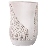 Coastal Style White Porcelain Moonrise Vase Vases & Jars LOOMLAN By Jamie Young