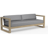 Coastal Teak Sunbrella Outdoor Couch