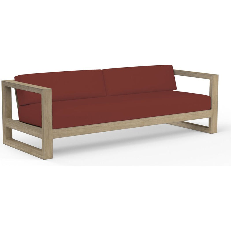 Coastal Teak Sunbrella Outdoor Couch