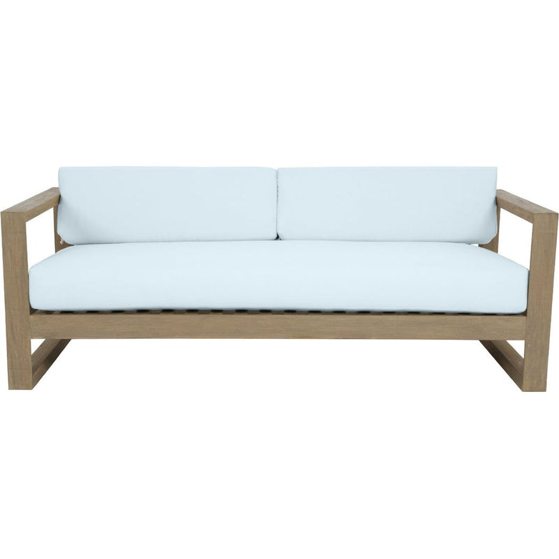 Coastal Teak Sunbrella Outdoor Couch