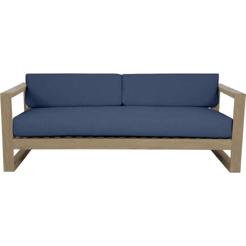 Coastal Teak Sunbrella Outdoor Couch