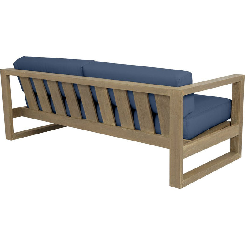 Coastal Teak Sunbrella Outdoor Couch