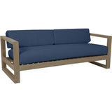 Coastal Teak Sunbrella Outdoor Couch