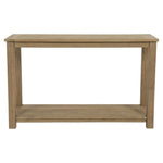 Coastal Teak Wood Outdoor Couch Table