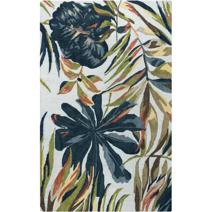 Coat Floral Beige Area Rugs For Living Room - LOOMLAN - LOOMLAN - Area Rugs