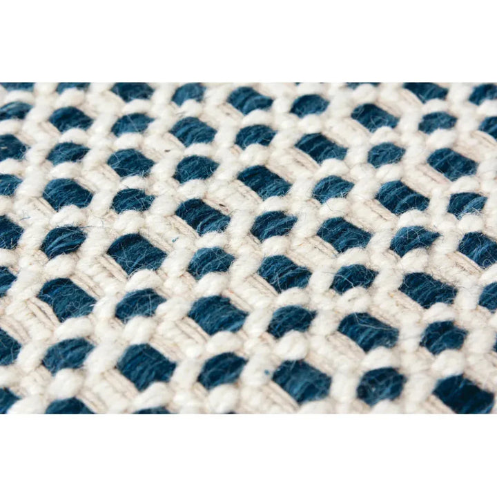 Cobs Basketweave Blue Area Rugs For Living Room - LOOMLAN - LOOMLAN - Area Rugs