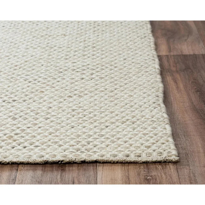Coce Basketweave Beige Area Rugs For Living Room - LOOMLAN - LOOMLAN - Area Rugs