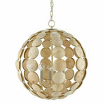 Coco Cream Tartufo Coco Shell Chandelier