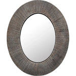 Coco Mirror Oval Wall Mirror Handcarved