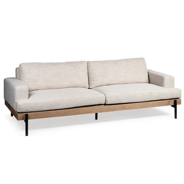 Colburne Premium Fabric Three Seater Sofa