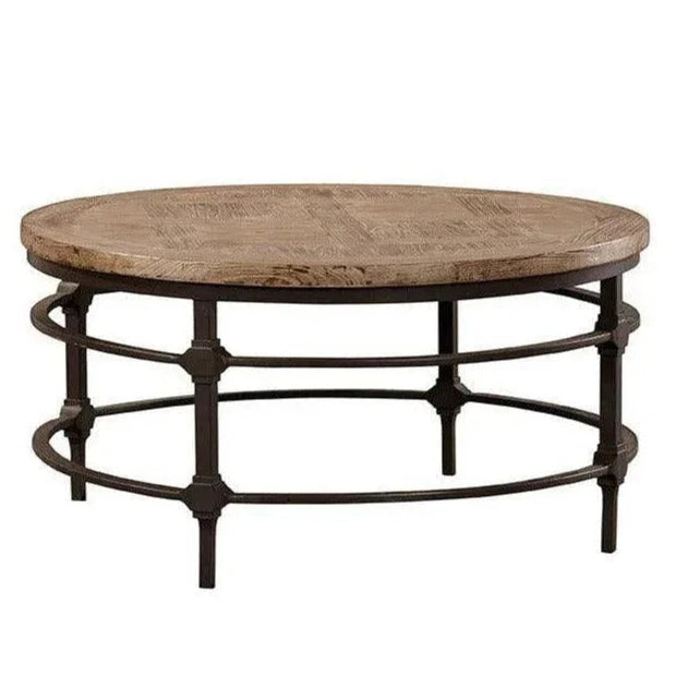 Coldiron Round Coffee Table - LOOMLAN - Furniture Classics - Coffee Tables