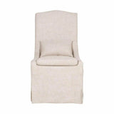 Colette Slipcover Dining Chair 2PC Bisque French Linen