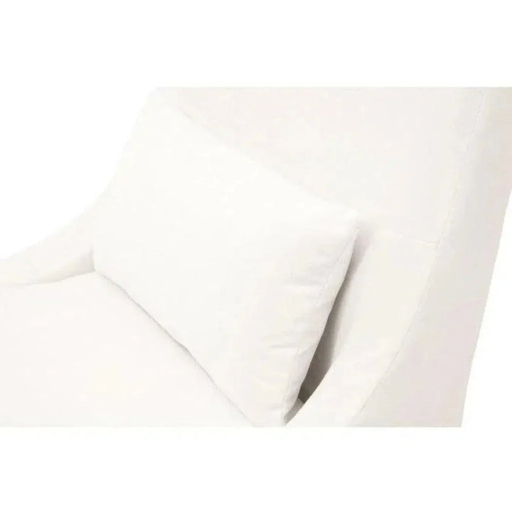 Colette Slipcover Dining Chair 2PC LiveSmart White - LOOMLAN - Essentials For Living - Dining Chairs