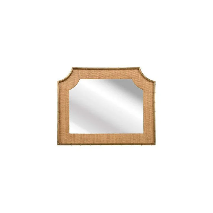 Com Amore Vanity Brown Wall Mirror - LOOMLAN - Wildwood - Wall Mirrors