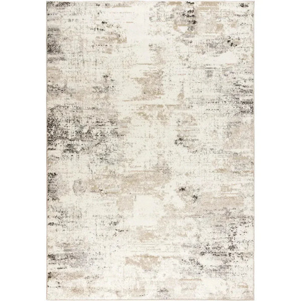 Conc Abstract Beige Kitchen Hallway Runner Rug - LOOMLAN - LOOMLAN - Area Rugs