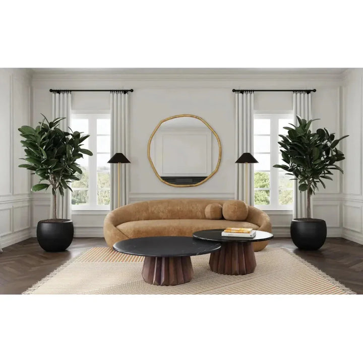 Cone Shaped Modern Floor Lamp-Floor Lamps-Bassett Mirror-LOOMLAN