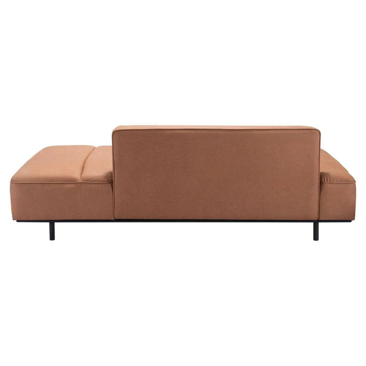 Confection Sofa Brown in Steel Frame - LOOMLAN - Zuo Modern - Sofas & Loveseats