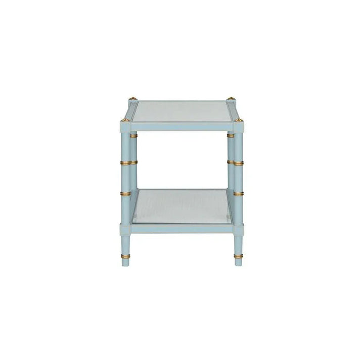 Conner Cane Bamboo - Inspired Legs Cocktail Table - LOOMLAN - Chelsea House - Coffee Tables