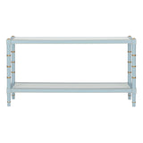 Conner Cane Bamboo-Inspired Legs Console Table-Console Tables-Chelsea House-LOOMLAN