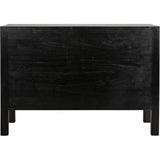 Conrad Wood Black Dresser With 6 Drawers