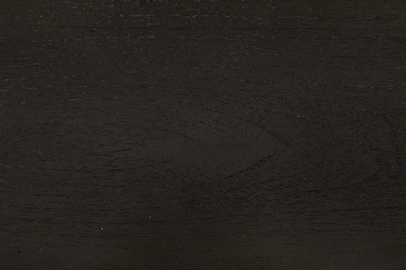 Conrad Wood Black Rectangle Console Table-Console Tables-Noir-LOOMLAN