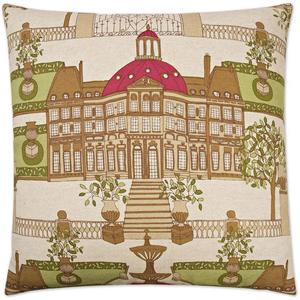 Conservatory Ruby Red Throw Pillow Insert