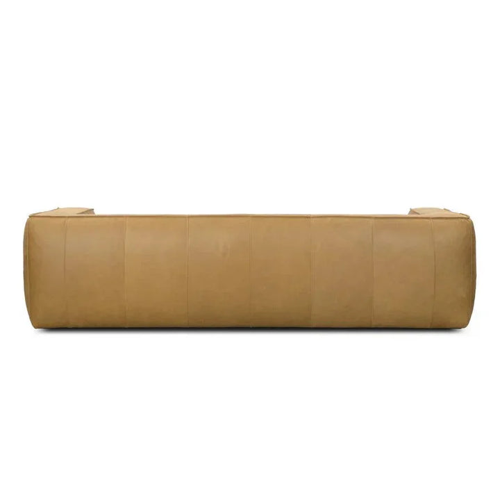 Contemporary Leather Club Sofa - LOOMLAN - Uptown Sebastian - Sofas & Loveseats