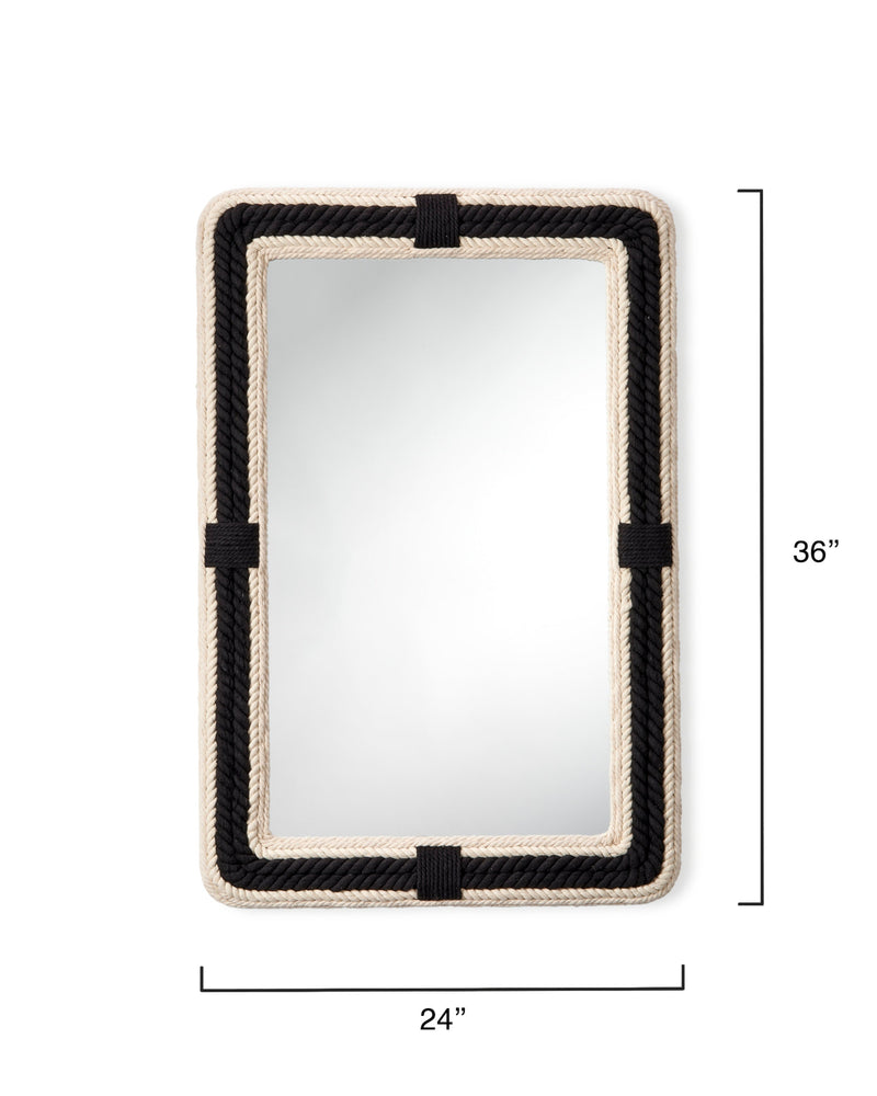 Contrast Rectangle Mirror-Wall Mirrors-Jamie Young-LOOMLAN