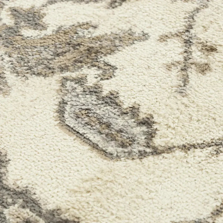 Cony Floral Beige Kitchen Hallway Runner Rug - LOOMLAN - LOOMLAN - Area Rugs