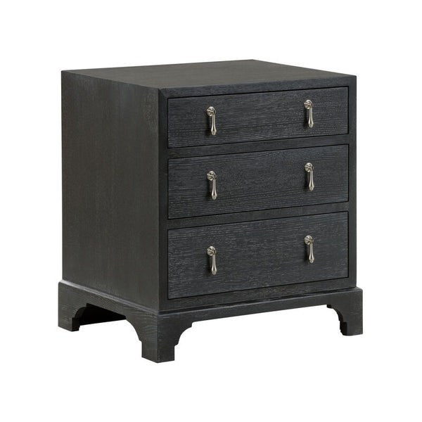 Cooper River Modern Design Wooden Chest-Chests-Chelsea House-Black-LOOMLAN