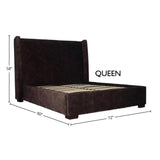 Cora Performance Fabric Storage Bed-Beds-LH Imports-LOOMLAN