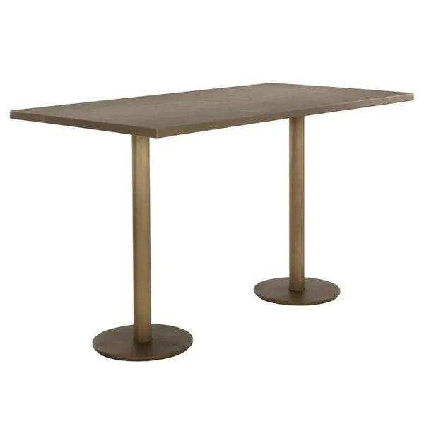 Corina ModernDurable Iron Bar Table - LOOMLAN - SUNPAN - Bar Tables