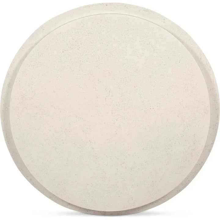 Cosmo Concrete Outdoor Round Coffee Table-Outdoor Coffee Tables-Moe's Home-LOOMLAN