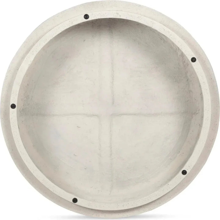 Cosmo Concrete Outdoor Round Coffee Table-Outdoor Coffee Tables-Moe's Home-LOOMLAN