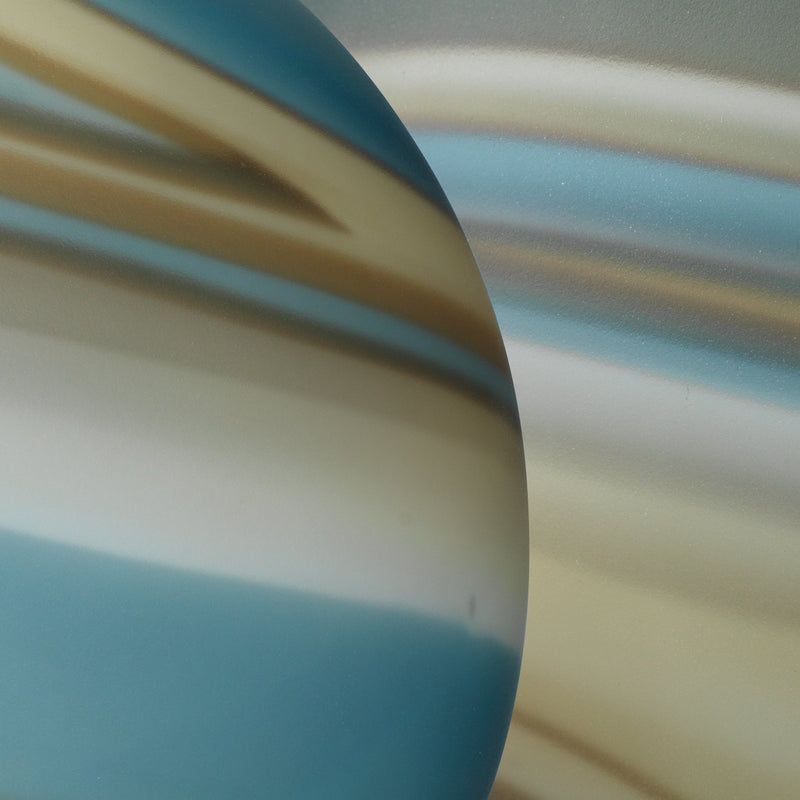 Cosmos Glass Balls - Aqua-Statues & Sculptures-Jamie Young-LOOMLAN