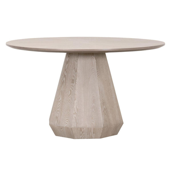 Coulter 54" Round Dining Table Pedestal Base for 6 Dining Tables LOOMLAN By Essentials For Living