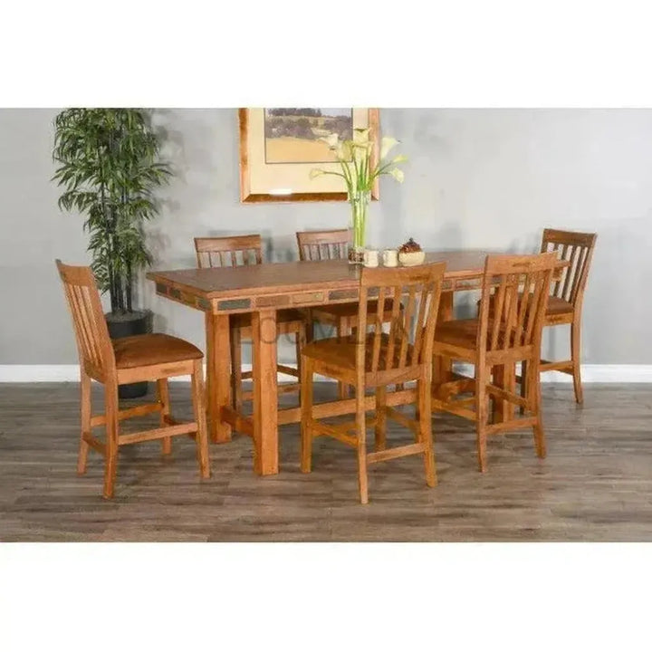 Counter Height Dining Table for 10 seats - LOOMLAN - Sunny D - Counter Tables