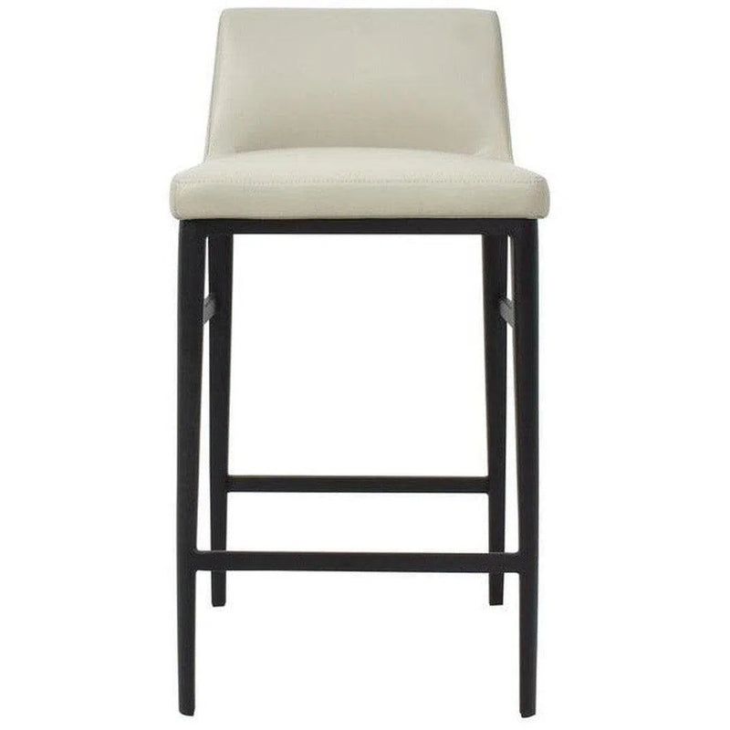 Counter Stool Beige Contemporary Counter Stools LOOMLAN By Moe's Home