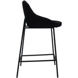 Counter Stool Black Contemporary Counter Stools LOOMLAN By Moe's Home