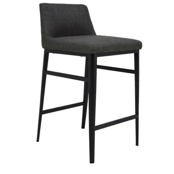 Counter Stool Charcoal Grey Contemporary - LOOMLAN - Moe's Home - Counter Stools