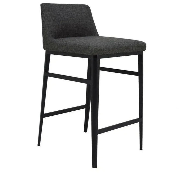 Counter Stool Charcoal Grey Contemporary - LOOMLAN - Moe's Home - Counter Stools