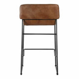 Counter Stool Open Road Brown Contemporary Counter Stools LOOMLAN By Moe's Home
