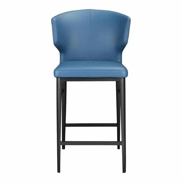 Counter Stool Steel Blue