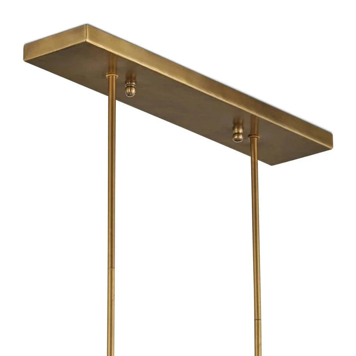 Countervail Rectangular Chandelier - LOOMLAN - Currey & Co - Chandeliers