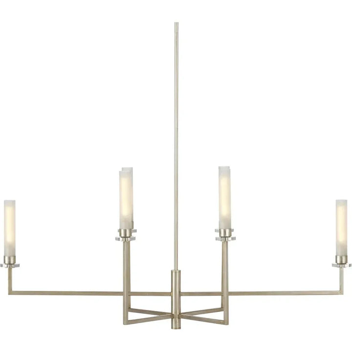 Courante Silver Chandelier - LOOMLAN - Currey & Co - Chandeliers