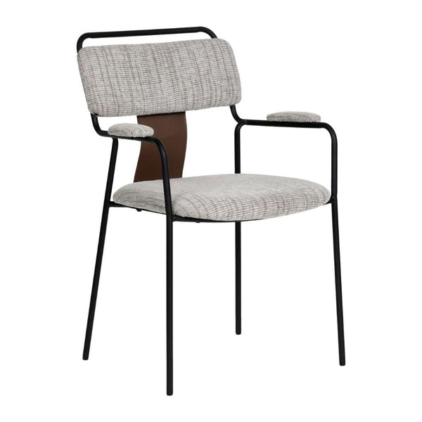 Couva Chenille Fabric Dining Chair 2PC