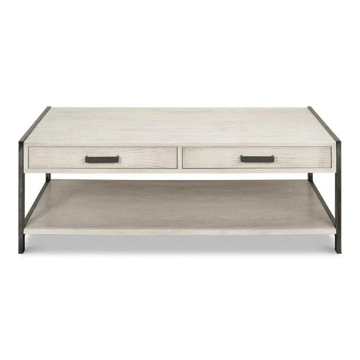 Covet Cocktail Coffee Table With Drawers & - LOOMLAN - Sarreid - Coffee Tables