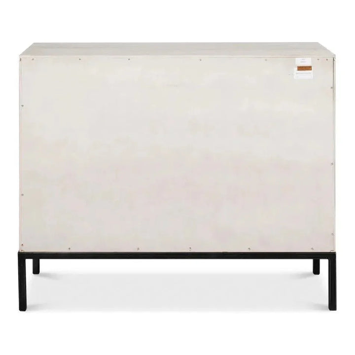 Covet Door Two Tone Accent Cabinet - LOOMLAN - Sarreid - Accent Cabinets