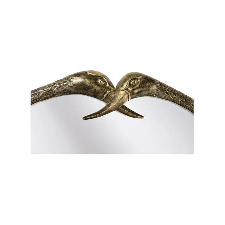 Crane Majestic Bird Style Framed Wall Mirror - LOOMLAN - Chelsea House - Wall Mirrors