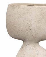 Cream Ceramic Anatomy Decorative Vase Vases & Jars LOOMLAN By Jamie Young